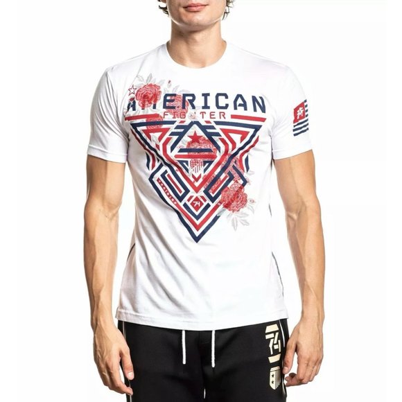 AMERICAN FIGHTER Men's T-Shirt S/S MAYVILLE TEE - Picture 2 of 8